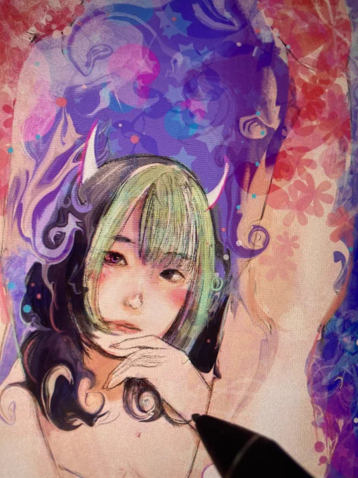 途中 