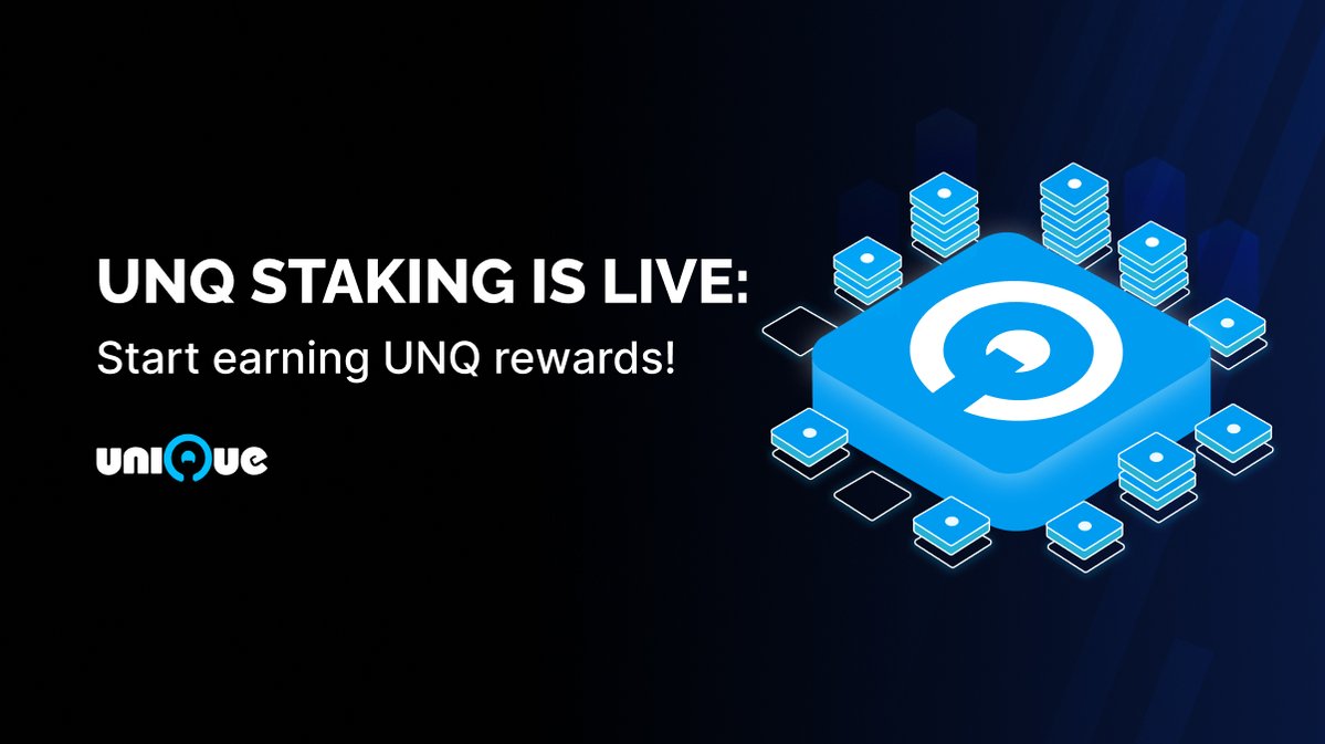 UniqueNetworkCN's tweet photo. 📣 $UNQ 质押功能上线了！

现在用户可以使用 @Polkadot Js 进行UNQ质押了，以支持 Unique Network @Unique_NFTchain 生态系统的同时获得奖励。

📄 了解更多：https://t.co/Kx9DdSE4ob

➡️ 开始质押：https://t.co/byBv5DmltF

📹 视频教程：https://t.co/L9q79arJBP

一个线程 🧵 https://t.co/fY2mdnjTe7