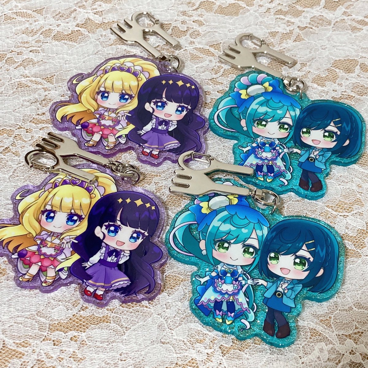 「アクキーフィナーレ&amp;あまね/スパイシー&amp;ここね/ここね&amp;」|うみゆき@レイフレ28のイラスト