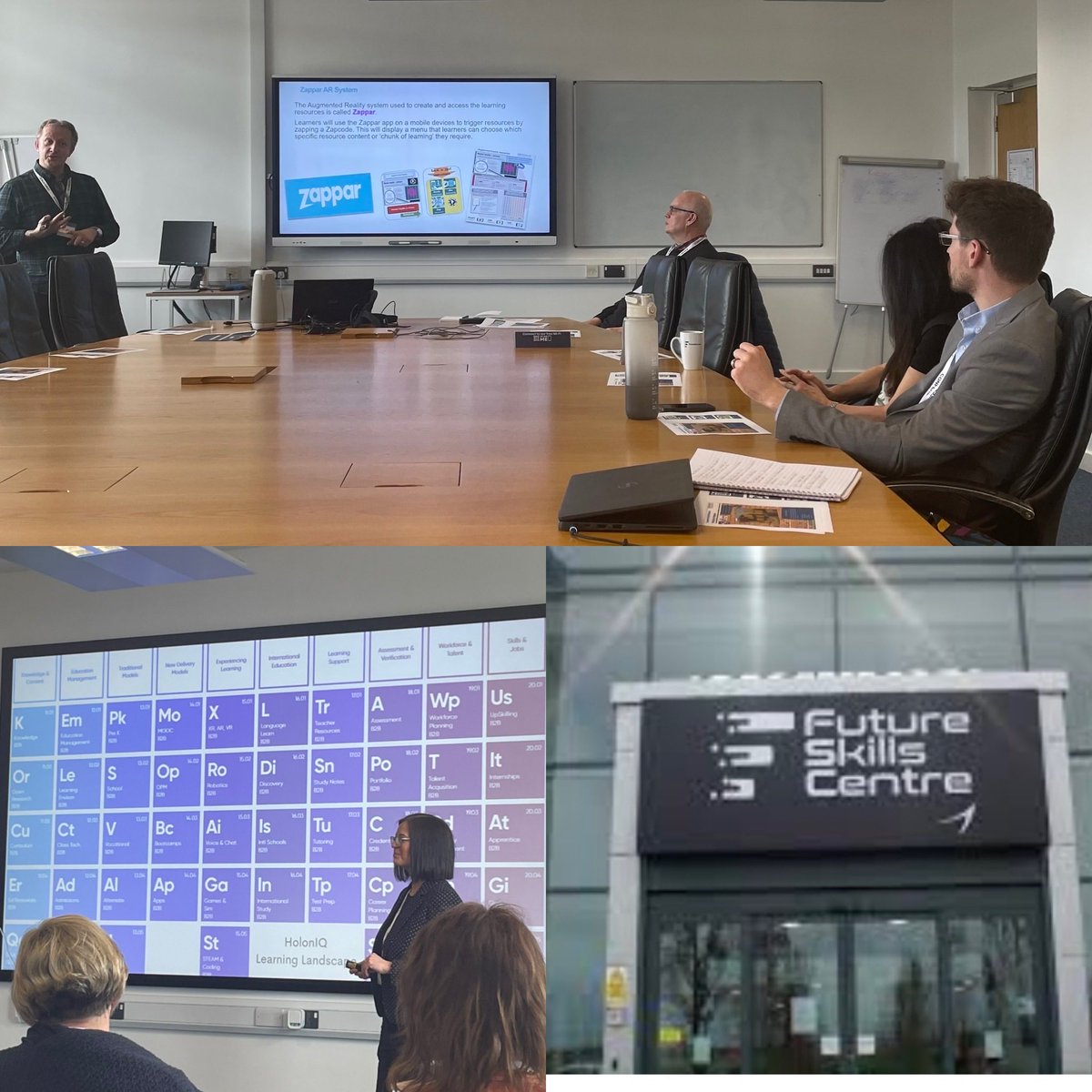 cerian_ayres's tweet photo. Inclusive technical pathways to support prisoner rehabilitation- AR, VR for In Cell Learning- preparation for employment #inclusion ⁦@E_T_Foundation⁩ ⁦@SLCstaff⁩ . EU collaboration to drive innovation - thank you Richard and Daryl for the insights &amp; resource shares https://t.co/orJNUqHekl