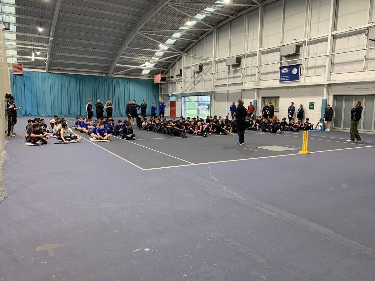 Our Sandwell U’13 Boys Competition is underway at Tipton Sports Academy. Great to see the number of teams taking part @StaffsCricket @SLTGetActive