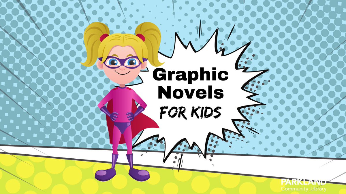 We're highlighting the newest graphic novels for kids! Find your new favorite below. 

parklandlibrary.org/?p=22349

#parklandcommunitylibrary #mypcl #graphicnovelsforkids #graphicnovels #comicsforkids 
#kidsbookrecommendations
#kidsbookstagram
#kidsbookswelove
#kidsbooksworthreading