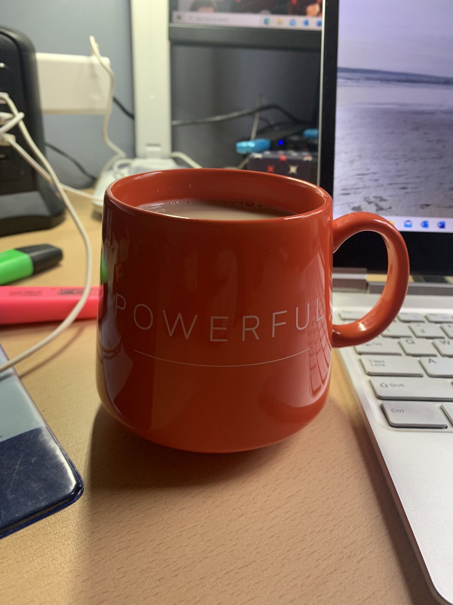 Sometimes you just need an orange coffee cup in your life…one that reminds you you’ve the power to do anything!!!
#powerful #powertodoanything