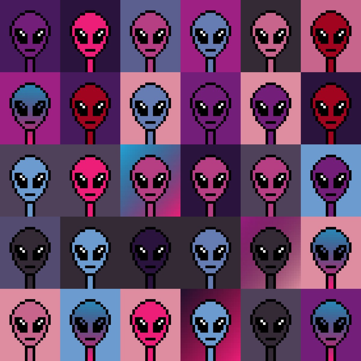 AlienLabsICP's tweet photo. Establishing a color pallet for #AlienPunks accessories will pop more, and color pallet will be refined more.
#ICPeople #Dfinity #NFTCommunity https://t.co/HYtdt0rt1j