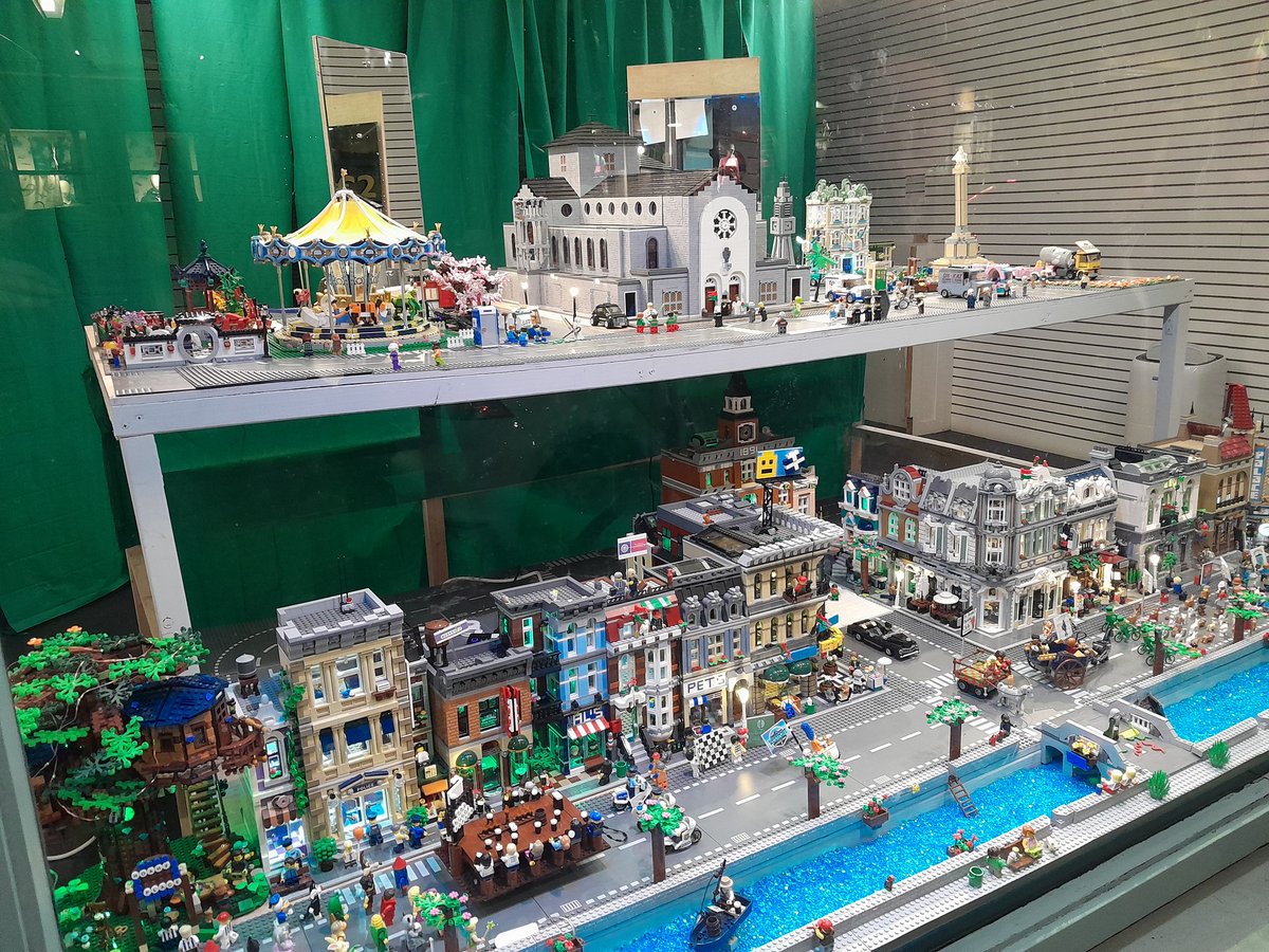 One of the windows in Westport had a #lego display of the town, complete with St Patrick's Day Parade on the weekend. It was so cleverly done. #heartofireland