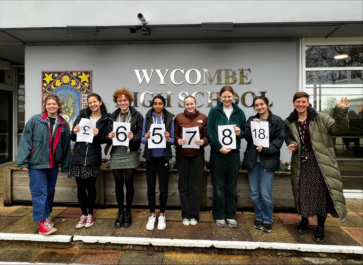 WycombeHighSch's tweet photo. @WycombeHighSch students raise £6,578 for charities: that’s the amount raised so far this school year by students, after their latest fundraiser, a hugely popular Easter Fair, raised an impressive £700 this week. #generousspirit #WycHighCommunity #wychighfamily  /1 of 5 https://t.co/DR1x2VBxY2