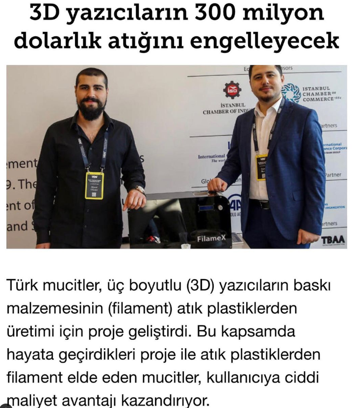 3dfilamex's tweet photo. Hürriyet Gazetesi Röportajın tamamını okumak için internet sitesini ziyaret edebilirsiniz. https://t.co/y8mlVThkCR