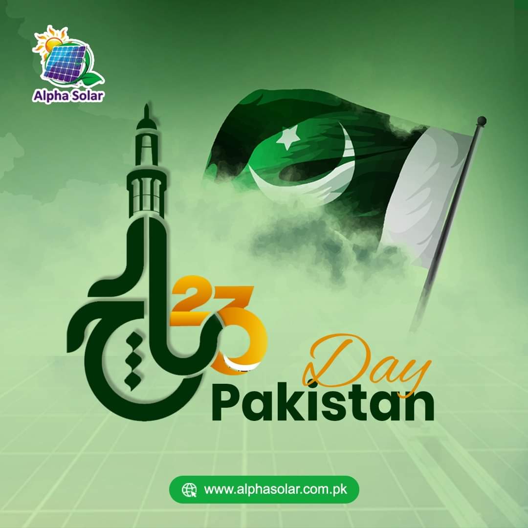 Today, 23rd March marks a significant day in Pakistan's history as we commemorate the resolution that led to the creation of our beloved nation. Let's come together to celebrate the freedom, unity and progress of Pakistan.

Happy Pakistan Day! 🇵🇰

 #PakistanDay #23March #Pakistan