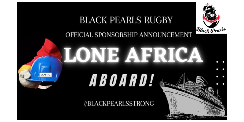 BlackPearlsRFC's tweet photo. Today, LONE Africa is officially unveiled as our main sponsor. 🥳🥳🥳💃🏾💃🏾💃🏾 We thank you for jumping on board our ship as our main sponsor. 🤗 May our journey be smoother as we seek to conquer the seas both in Uganda and abroad. 💪🏿💪🏿💪🏿

#BlackPearlsStrong 🖤❤️
#LONEAfrica https://t.co/UvIjovfVf5