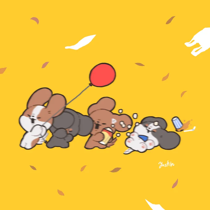 #3億アカウントの中から私を発掘してくださいかわいいとシュールの真ん中あたりを描いてます 