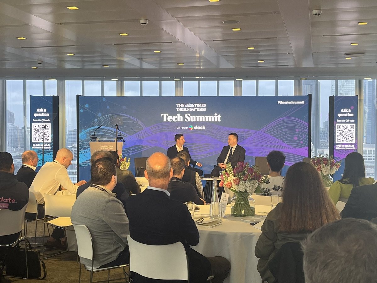 WeAreFieldHouse's tweet photo. CEO and founder of @Skyrora_Ltd, @VladimirLevykin, speaks to @JamieNimmo63, Associate Business Editor at @thetimes about #UKSpace, the future of the industry, and Skyrora’s ambitions to complete a vertical #orbital launch from home soil
#timestechsummit #UKlaunch #Space #tech https://t.co/q9rnazD7hP