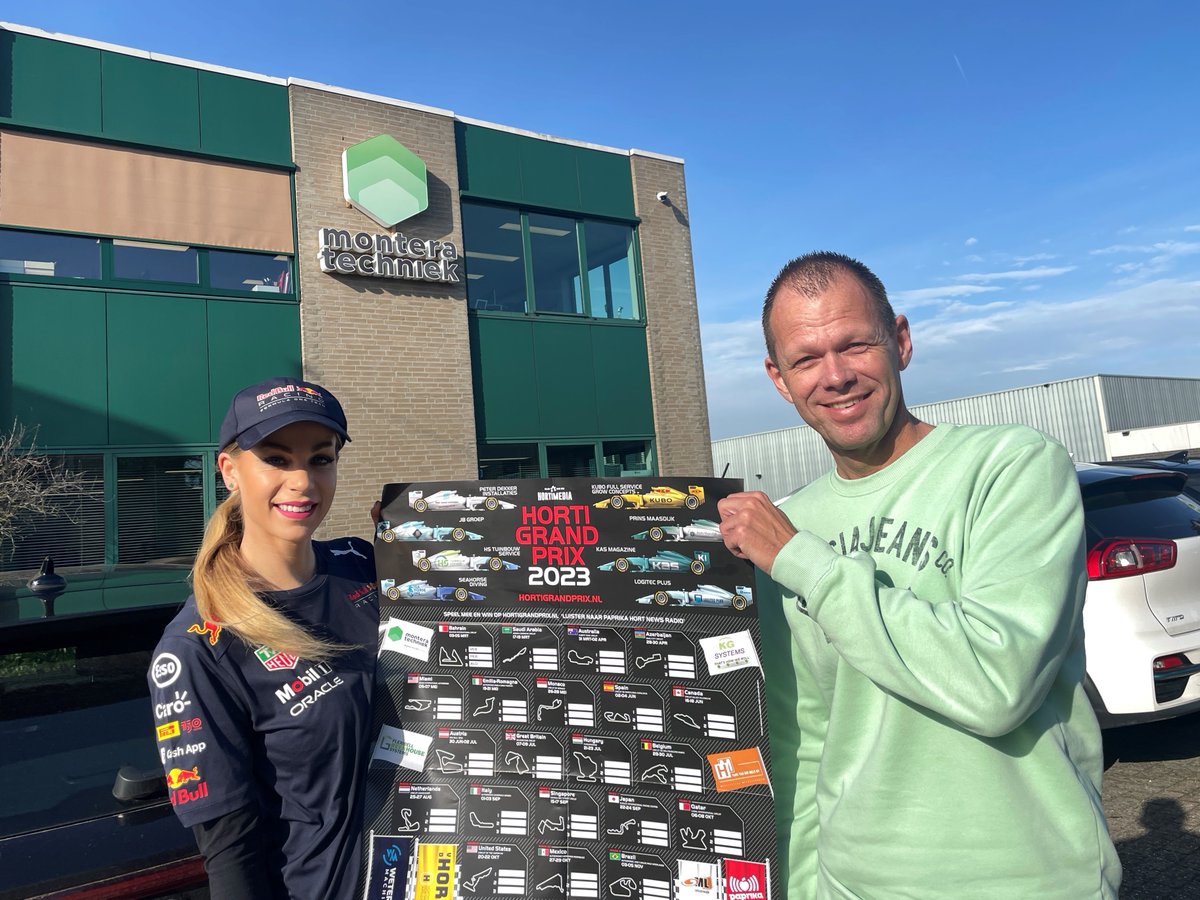 Heb je ons al gespot? 🤩 We zijn trotse sponsor van de #Formule1 poster van <a href="/HortiLounge/">Holland Hortimedia</a>! #hortigrandprix #maxverstappen #nyckdevries