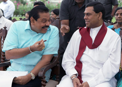 NewsCurrySL's tweet photo. Basil and Mahinda Travel Bans Lifted Allowing Them To Mismanage Other Economies. #lka #NewsCurry https://t.co/PVGJLdNxt2