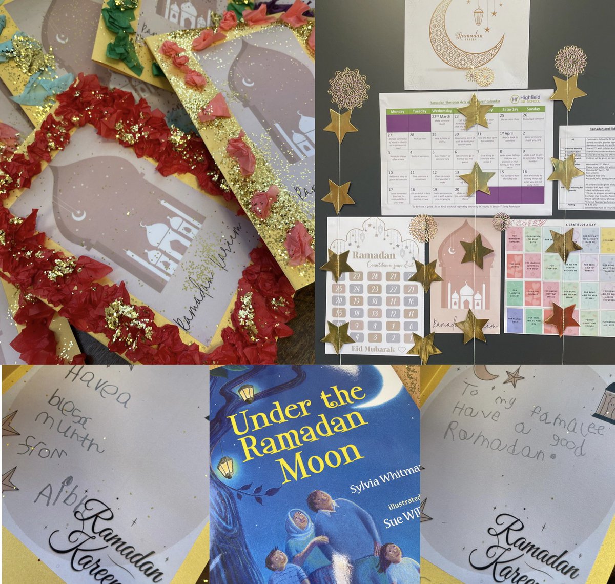 knaknakna222's tweet photo. RMP @hifieldji are ready for the month of Ramadan. ✨ This morning we created special cards for our families. #PACTShare #Ramadan2023 #RamadanKareem 🌙 https://t.co/pLYkP6hnDd