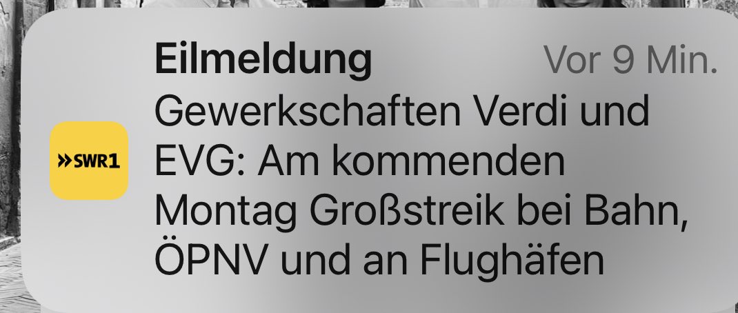 M_DeBenedetti's tweet photo. Genau mein Humor #verdi. Erst scheinheilig mit #FridaysForFuture verbünden und dann alle Verkehrsbetriebe #bestreiken. #lächerlich #klimaathysterie #Klimawandel #streik https://t.co/CSPCKsHM4T