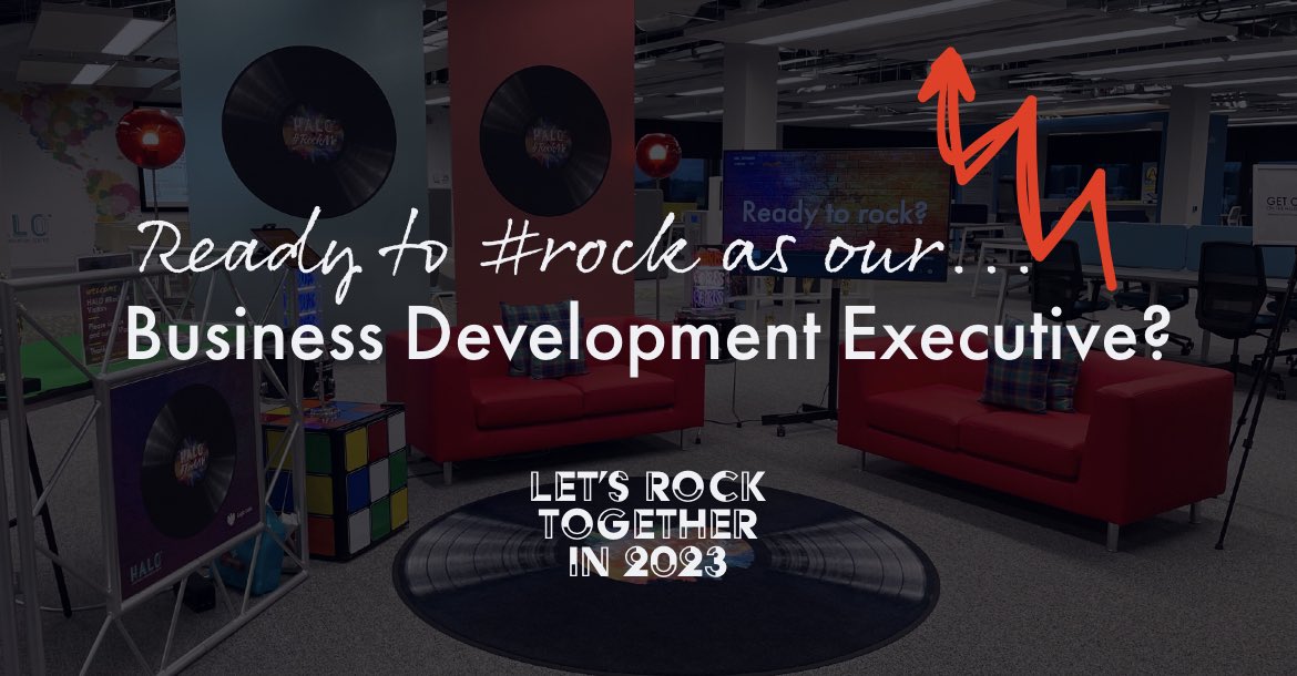 Looking for a new challenge to work on something exciting - what about working with us? We’re looking for a dynamic ‘Business Development Executive’ to support our continued growth @HALORockMe #EasyApply | 📝 More info - ➡️ halokilmarnock.com/halo-rockme-va…
