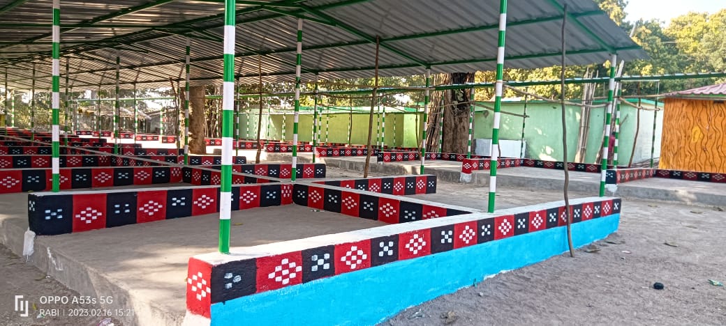 ZP_NABARANGPUR's tweet photo. Construction of Rural Haat at Dhodipani GP and Rural park in Chandahandi block under MGNREGA.
@IPR_Odisha @PRDeptOdisha @DMnabarangpur https://t.co/LyfZSgiY8o