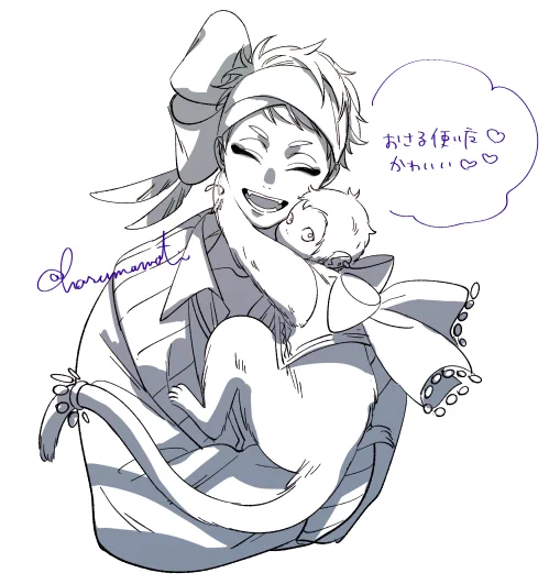 おさる使い魔妄想が止まらない☺️ 
