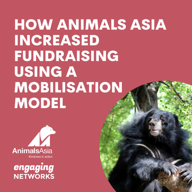 Do you have a mobilisation strategy in place? 

At the end of the first year of using a Mobilisation Model, <a href="/AnimalsAsia/">Animals Asia</a> saw six figure database growth 😮 and increased revenue!

Read the full case study here:
eu1.hubs.ly/H03gxjs0