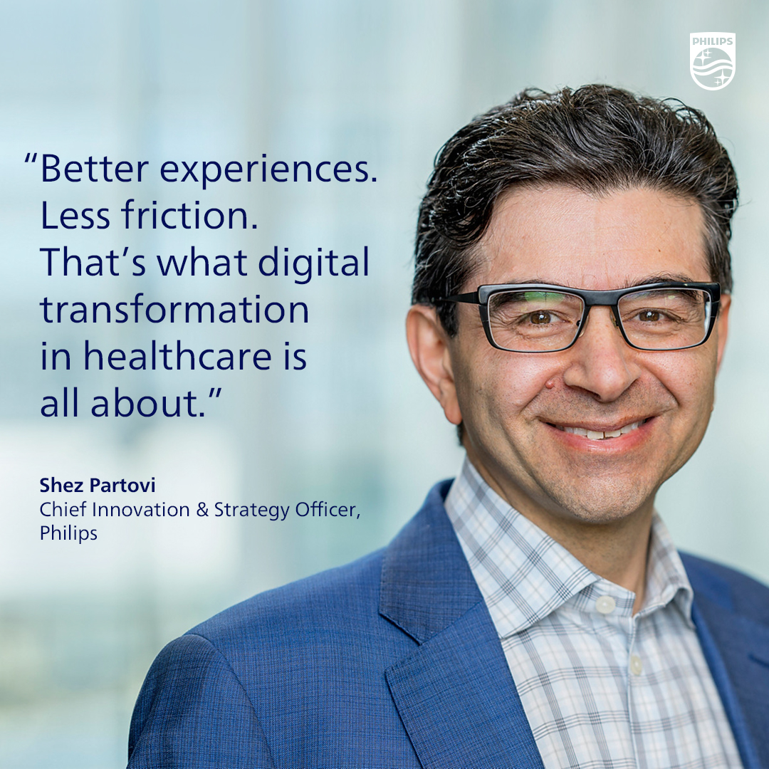 MaggieManevska's tweet photo. How to get the cultural aspects of digital transformation in healthcare right? Learn more from Philips’ Chief Innovation &amp; Strategy Officer Shez Partovi: https://t.co/6dmRfcd8NS https://t.co/hVXJfokjDU