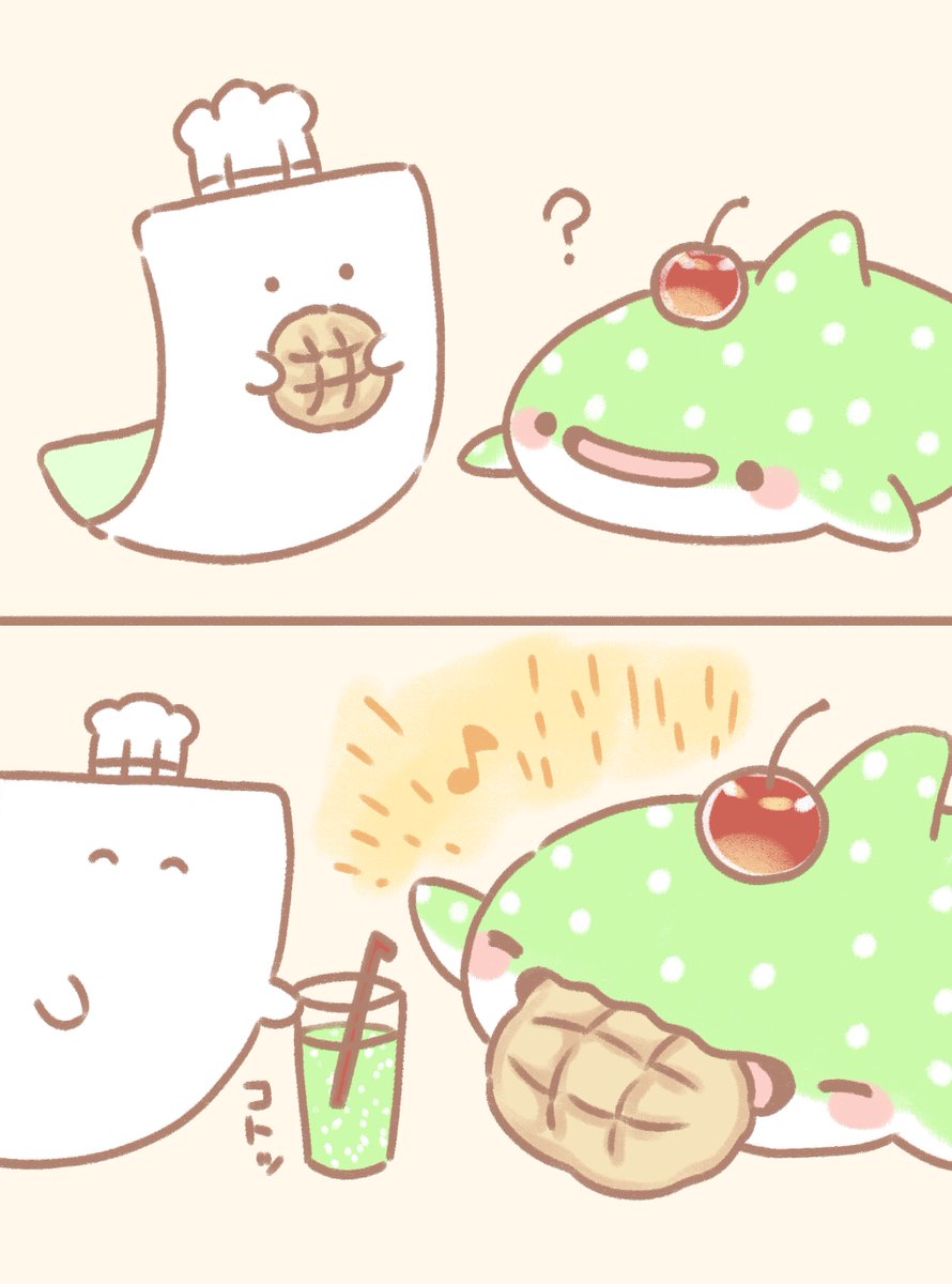 メロンパン🍈🍞 https://t.co/ce4ipy2X3k 