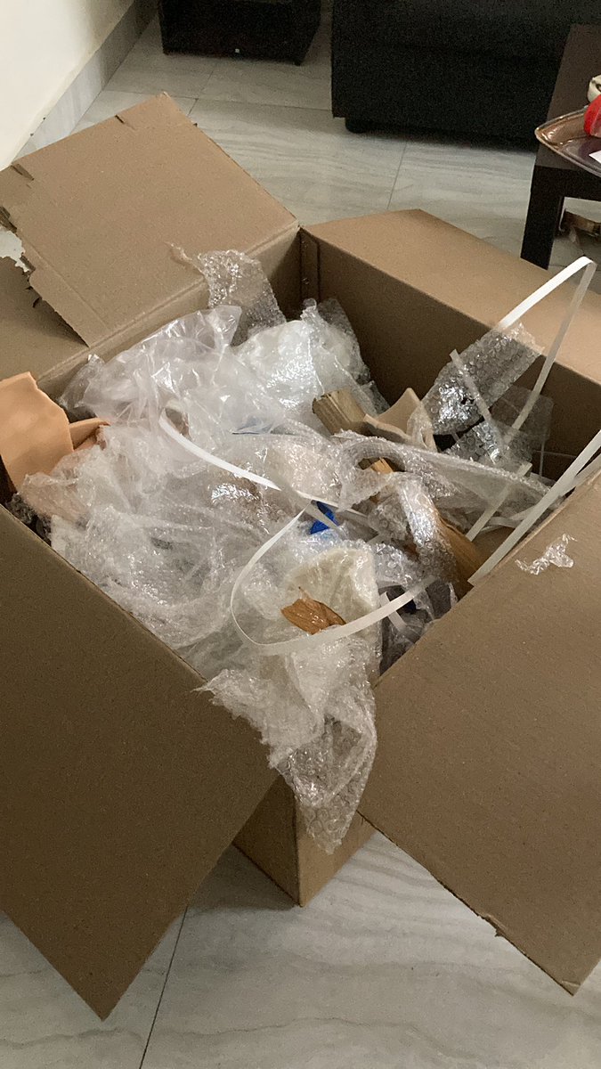 greencrusader98's tweet photo. Hey @WakefitCo just bought a chair from your site. The packaging sure can be optimised for minimizing wastage as well as making it more environment friendly. HMU if you need assistance with the same. I’d be happy to help! https://t.co/Jol9kaIf8T