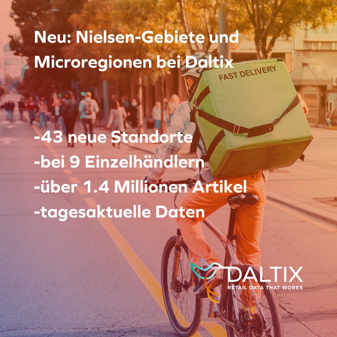 clausunter's tweet photo. Nielsen-Gebiete und Microregionen. Manche hassen sie, die anderen können nicht ohne. Daltix kann sie alle abbilden und hat alleine diese Woche 43 neue Locations bei 9 Einzelhändlern hinzugefügt. Das sind über 1.410.000 Produkte täglich in der bundesweiten Beobachtung. https://t.co/nYqzAWbNUP