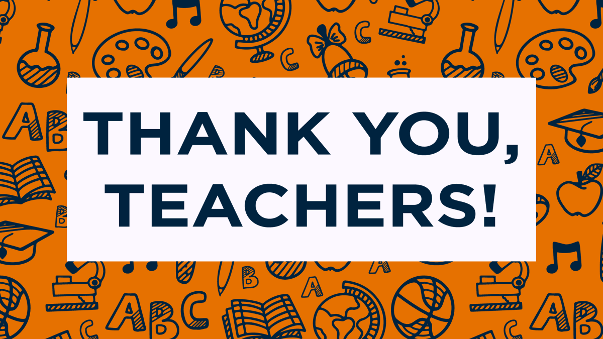 Join us in wishing a #ThankfulThursday to all the hardworking teachers out there! Creating an inclusive culture that recognizes all students is tireless work, and your dedication and commitment to education is truly inspiring! <a href="/DEDeptofEd/">DE Dept of Education</a> <a href="/DelawarePBS/">DE-PBS</a> #ThankATeacher #TeachersRock