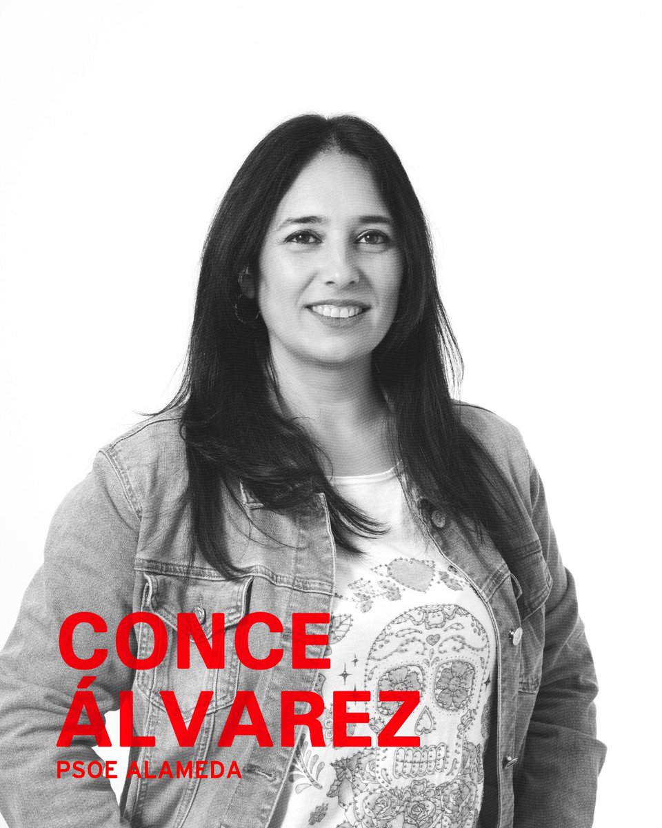 PSOEALAMEDA's tweet photo. Conce Álvarez. N°8.

Voluntaria de Protección Civil. Coordinadora de la Asociación Vida y Muerte de José María El Tempranillo. Modista. https://t.co/tODoiHZzwP