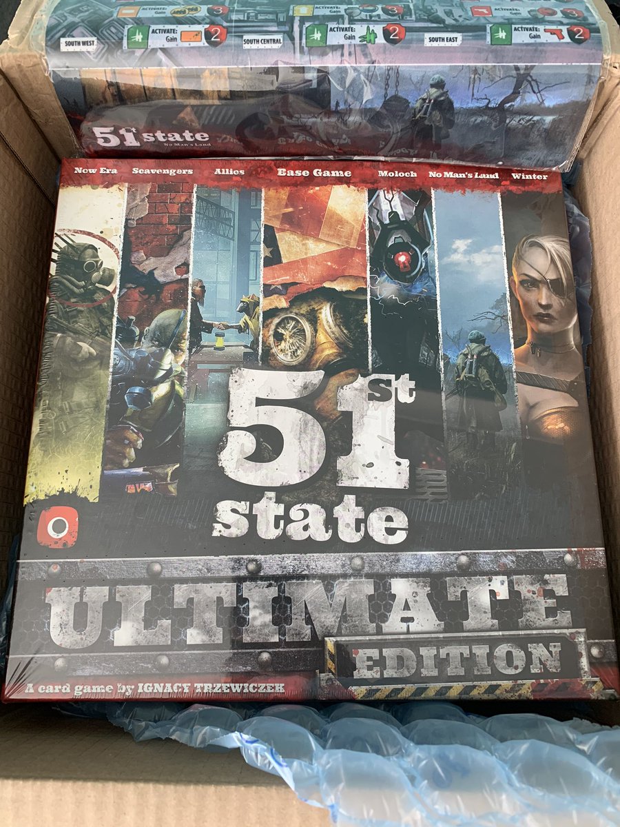 Arrived! 🌟👍<a href="/trzewik/">Ignacy Trzewiczek at Portal Games</a>