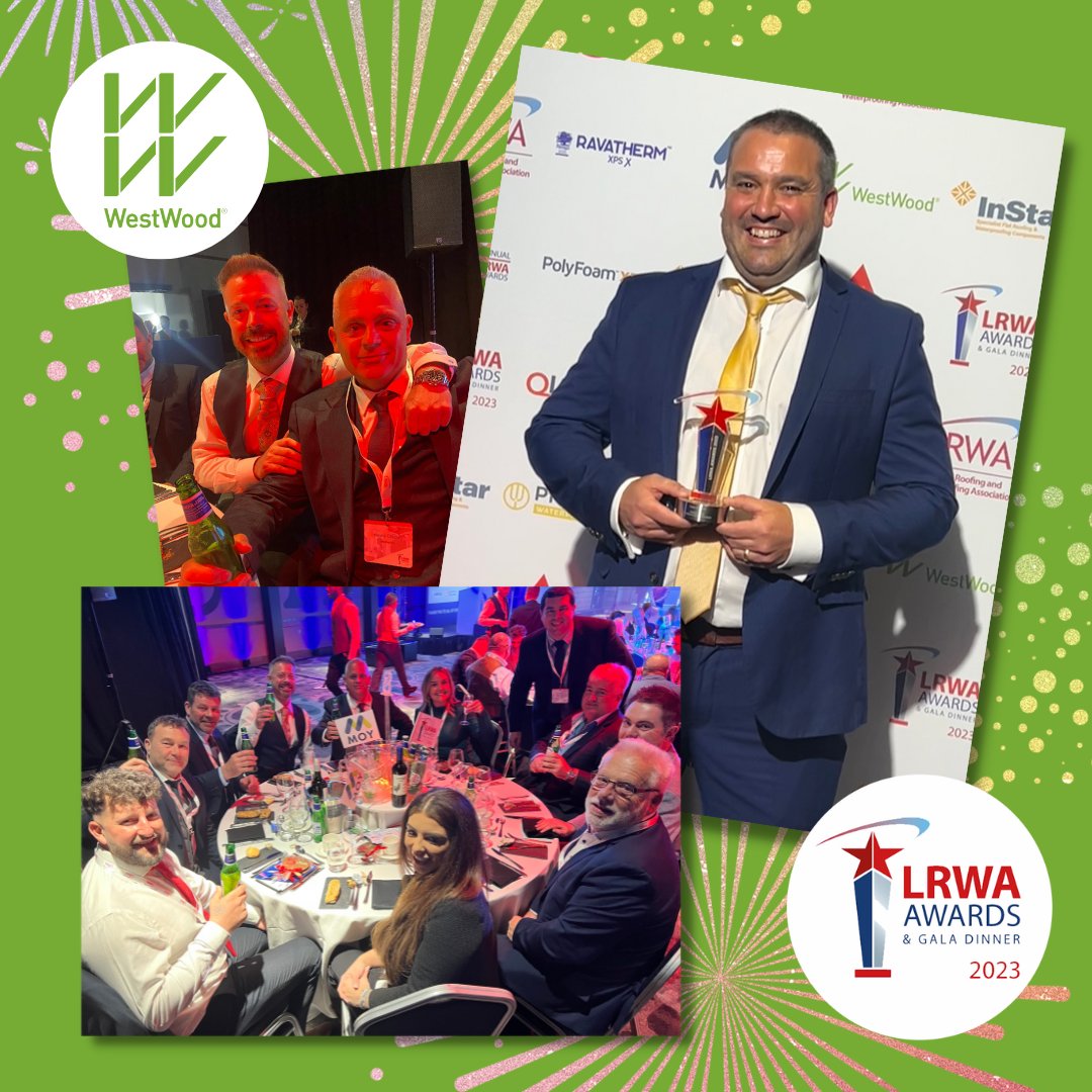 HUGE congratulations once again to our very own Graham Hindes - who lifted the trophy for ‘Trainer Of The Year’ at yesterday’s #LRWAawards2023!
We couldn’t be prouder - and it’s very well deserved…..well done Graham 👏🏼👏🏼👏🏼
#traineroftheyear #waterproofing #team #WestWood #WWUK