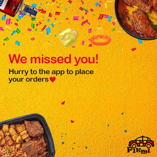 PikmiTaxi's tweet photo. Hey there👋
It's been an eventful couple of weeks and while we hope for the best, we're fully available to attend to your orders. #PikmiGotcha 
What will you be ordering from #Pikmi today?
Order now, let's brighten your day with good food😍
#FoodDeliveryService
#OrderIn https://t.co/TMHnebwvXt