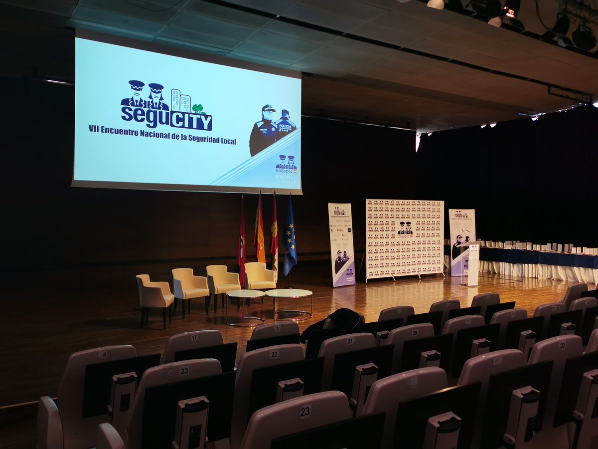 Después de unos años de parón obligatorio, volvemos a #SEGUCITY2023 #Albacete #Policiaslocales #Seguridadlocal