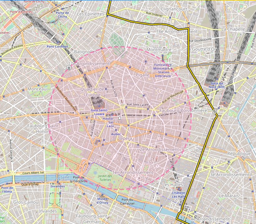 nryc_'s tweet image. Le trajet de tout à l&apos;heure pour aller voir Vundabar en concert au Hasard Ludique. Merci #brouter