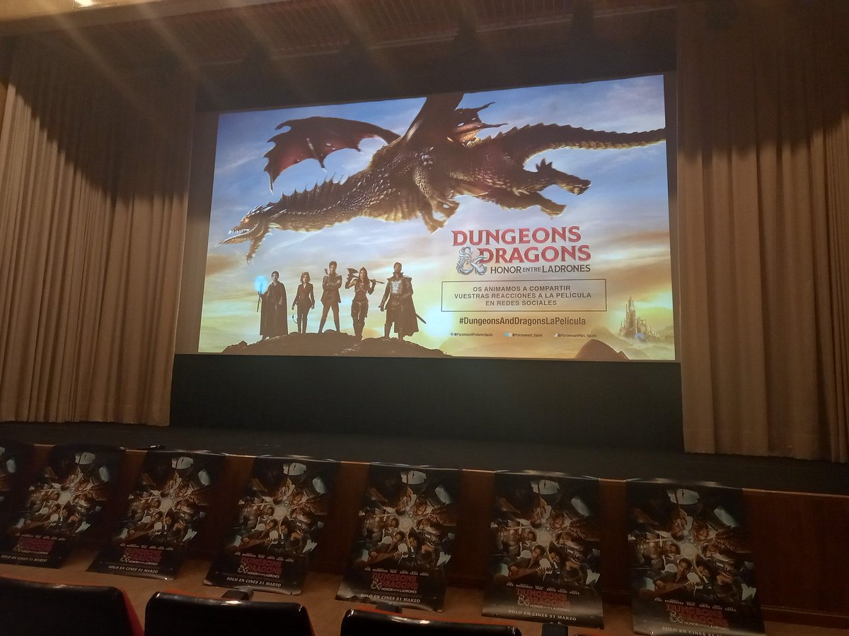 Dreamshernando's tweet photo. Visto en preestreno
#DugeonsanddragonsLaPelicula 

Recomendación obligada #Rolplay 💁🏻‍♀️✨️ https://t.co/nPJY7K9Y4y