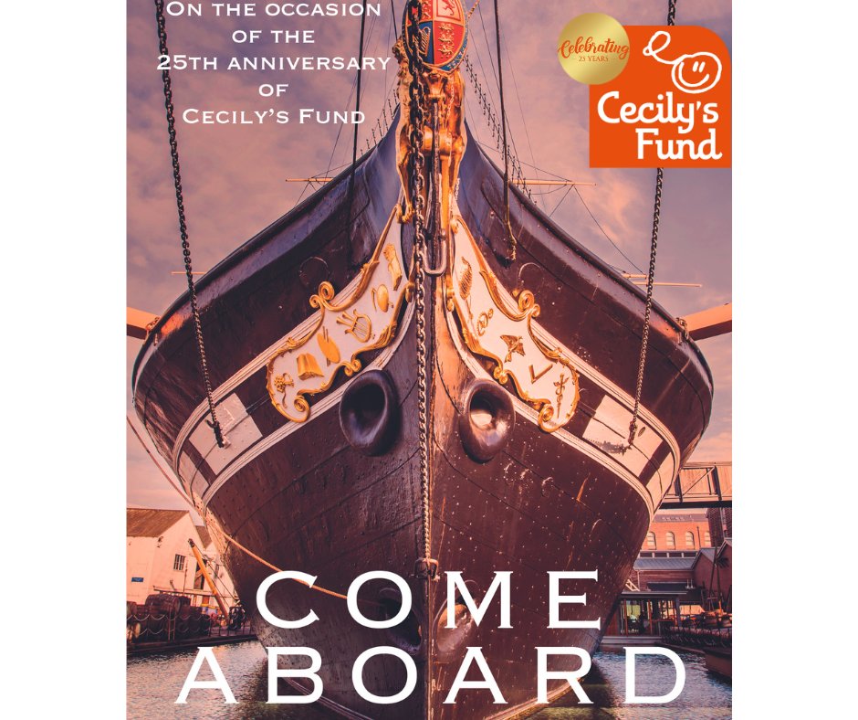 Help us celebrate 25 Years in Zambia. We’ve got 2 special events on 16 Sept &amp; we’d love you to join us. Cecily’s Day Celebration Event from 1:30pm at St Paul’s Church, Bristol &amp; Black-Tie Gala Dinner aboard the <a href="/SSGreatBritain/">Brunel's SS Great Britain</a>  If you’d like to attend please let us know🔗bio