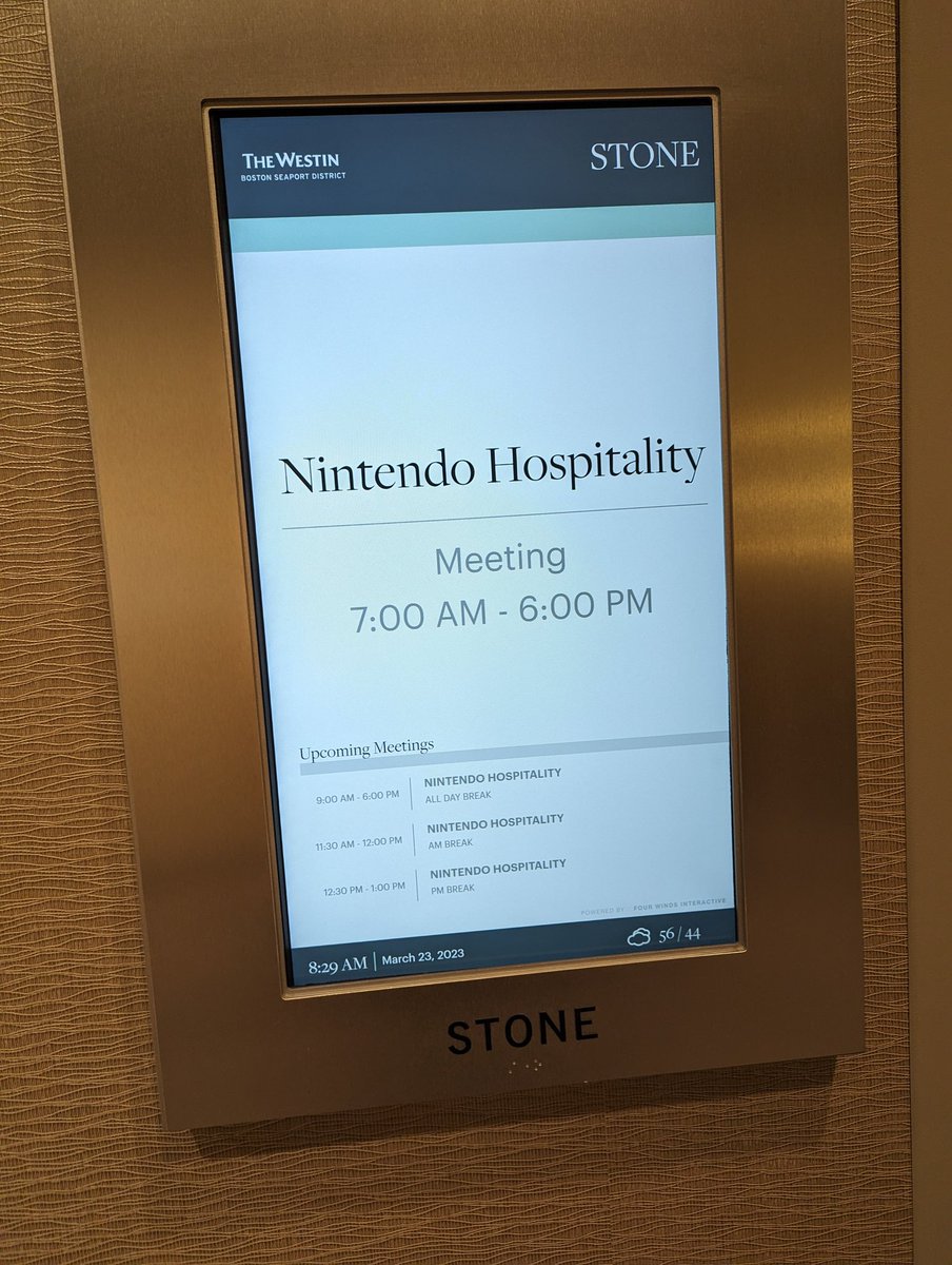 DerkaTime's tweet image. Found the nintendo conference room