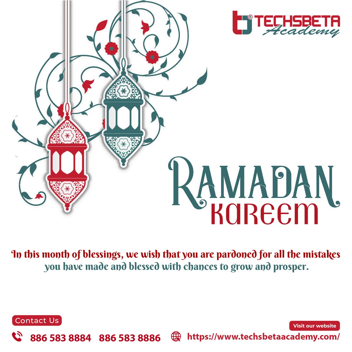 Techsbtaacademy's tweet image. Ramadan is the month of forgiveness, mercy, blessings, and life with peace.
May Allah accept our fasting and prayers.
Ramadan Kareem to all Muslims from all around the world! 
 Ameen
#techsbetaacademy #aligarh
#ramzankareem2023  #ramzan #ramadankareem  #islam #islamic #halal