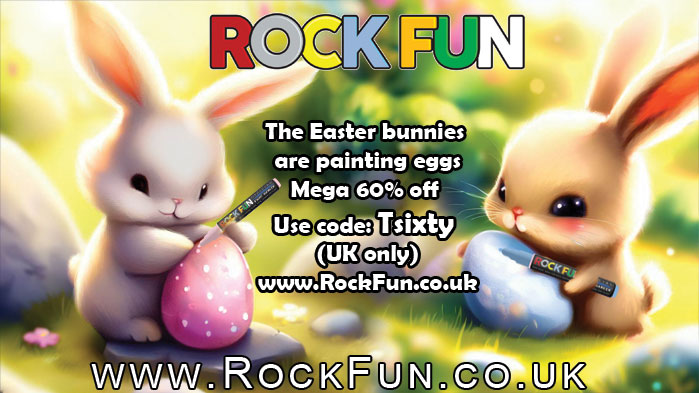 RockFunUK's tweet photo. Get your creative juices flowing with our 60% off sale! Visit https://t.co/c5gRxWF8cG now, use code 'Tsixty' and get inspired to create some Easter painted eggs🥚and rocks for hiding or gifting. #rockfun #creativity #sale @mistermaker @ReadingUK_rocks #rockpainting @RealArtsWork https://t.co/QNH2AxCHcp