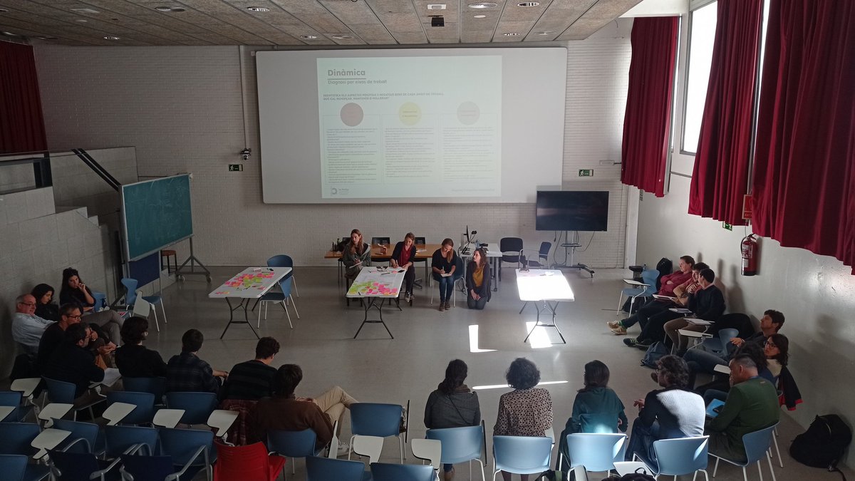 UPCSostenible's tweet photo. 💬 🌱Matí de treball a l'@_etsav_. Procés de diagnosi per a la #TransicóEcoSocialETSAV.

🙋🏻‍♀️Podeu seguir fent propostes als murals!

#UPCSostenible2030
#singulars22 @econ_socialcat @LaPolitja_ https://t.co/IIbWSLl4Ks