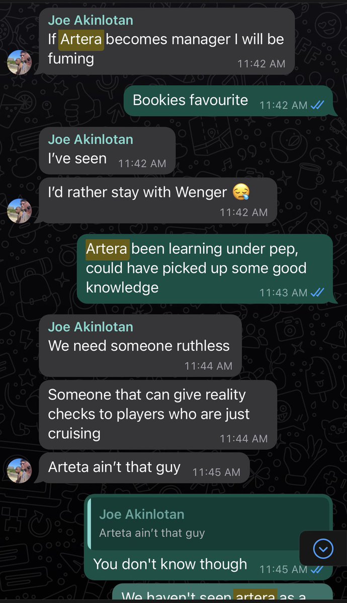 Double0Cokez's tweet photo. @useless_yusuf @DarnElJefe @JosephAkinlotan Joe really didn't rate the man 😂 https://t.co/8TfRq4vMeI