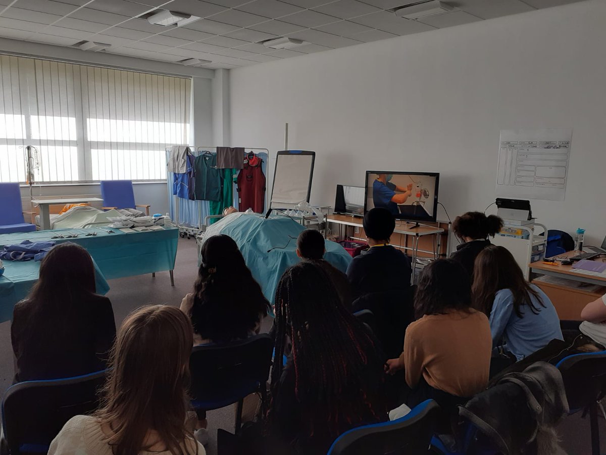 RWT_WEX's tweet photo. Students on work experience got to #discover what it is like working in the operating theatre. 

Can you guess how many "gunshot pellets" they managed to remove from their patient? 🤔💭 https://t.co/2YTY0rXlJV
