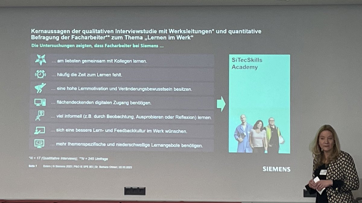 Lernen in den Werken: Kernaussagen der Interviewstudie mit Werksleitungen <a href="/barbofstad/">Barbara Ofstad</a> #desklessworkconf