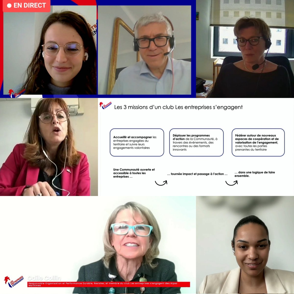 ElisabethFuchs_'s tweet photo. Webinaire "Comment engager votre entreprise pour l'insertion pro des jeunes avec les Clubs @LaCL2E"
Témoignage de Odile Collin de #Resistex pour le Club des Alpes-Maritimes
Retrouvez le webinaire en replay sur
https://t.co/QFDJ89HguF https://t.co/RK7dBaWFmE
