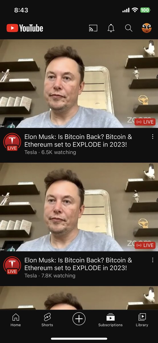 juanse417's tweet photo. @TeamYouTube . I think you can show more scam related stuff. I saw 1 or 2 videos in my feed that I actually subscribed for. You can replace them for more sketchy stuff. /s https://t.co/WhXD69r4ZK
