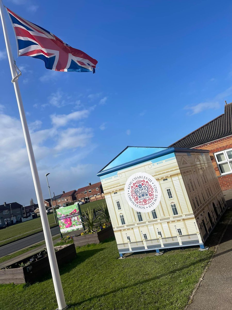 🤴𝐇𝐌 𝐓𝐡𝐞 𝐊𝐢𝐧𝐠’𝐬 𝐂𝐨𝐫𝐨𝐧𝐚𝐭𝐢𝐨𝐧 👑

📣 We absolutely love our new official kings coronation logo that has been installed on our mini buggyham palace!

<a href="/RoyalFamily/">The Royal Family</a> #Darlington