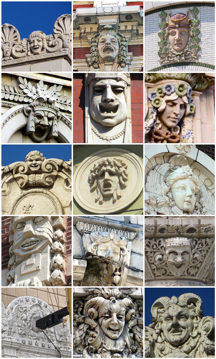 Theater faces for #TheaterThursday. All in Chicago