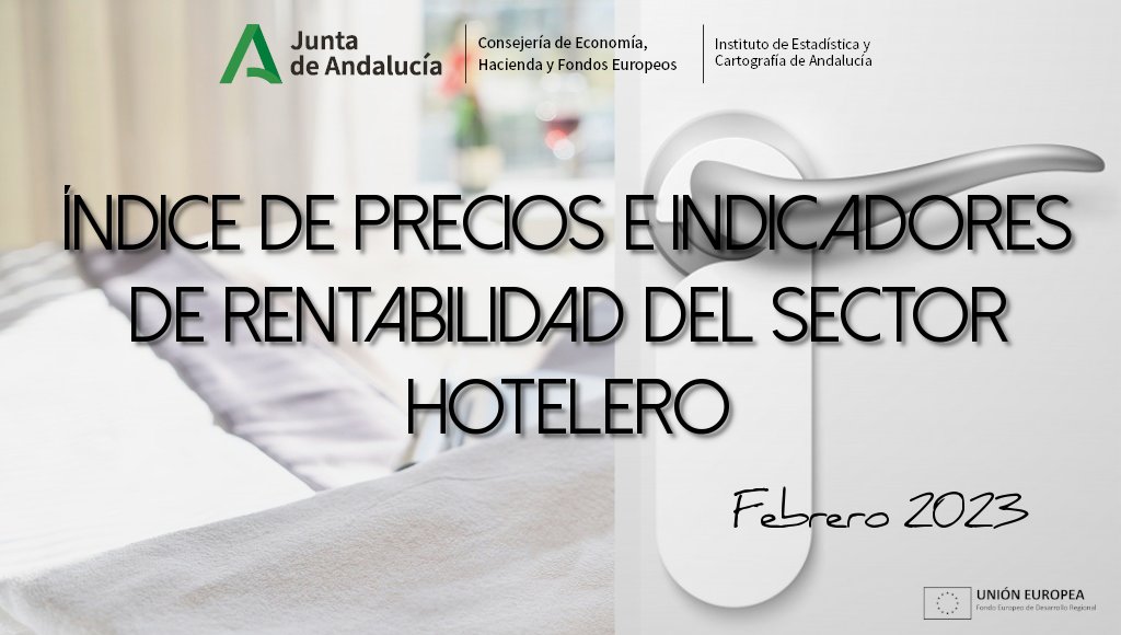 IECA_Andalucia's tweet photo. 🏨Ya tenéis disponibles los datos de febrero de 2023 sobre #precios y #rentabilidad del sector #hotelero 

https://t.co/sQIHIXmWqA #IPH #IRSH #FEDER https://t.co/fJo4lOaSZf