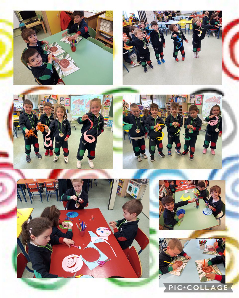infantilarra's tweet photo. Seguimos descubriendo más formas, esta vez… ¡la espiral! 🌀
Proyecto: “Formas y más formas”. @tekmaneducation 
#2ºInfantil #proyecto #proyectoinspira #formas #aprenderexperimentando https://t.co/NhQ1Lh9ZgI