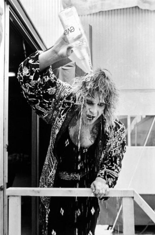 Classic Rock In Pics on Twitter "Ozzy Osbourne pours a bottle of water